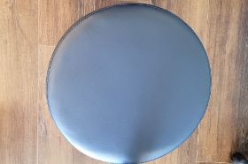 Agate Blue-NRG Rolling Stool with Removable Backrest