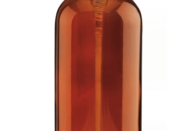 Amber Bottle with Pump | 16oz
