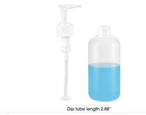 Boston Round Pump Bottles - 8 oz