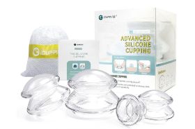 Clear Silicone Cupping Set (4pc)