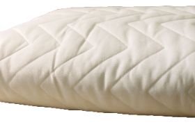 NRG MICROFIBER QUILTED BLANKET WHITE