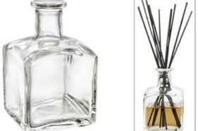 Square Glass Diffuser Bottle