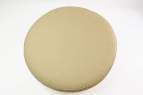 Vanilla Cream-NRG Rolling Stool with Removable Backrest