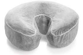 White NRG FITTED DISPOSABLE FACE REST COVERS 50/pk