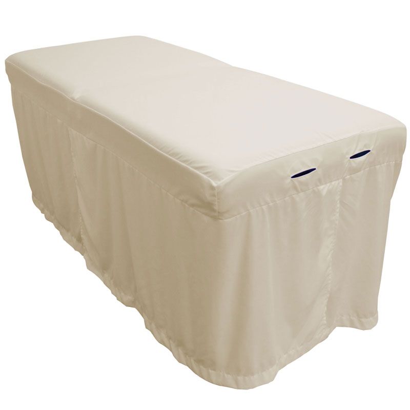 Body Linen Microfiber Table Skirt - Image 2