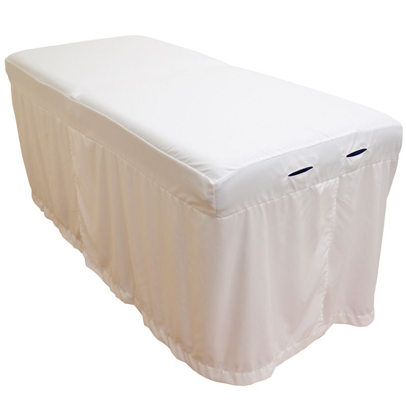 Body Linen Microfiber Table Skirt - Image 3
