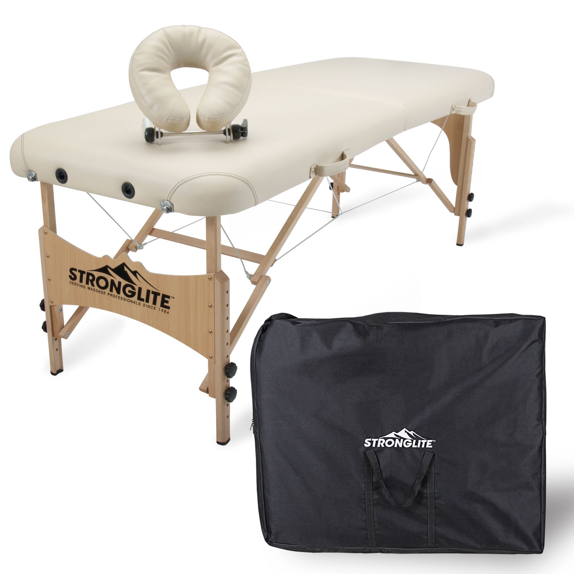 Stronglite Shasta Portable Massage Table with Carry Case